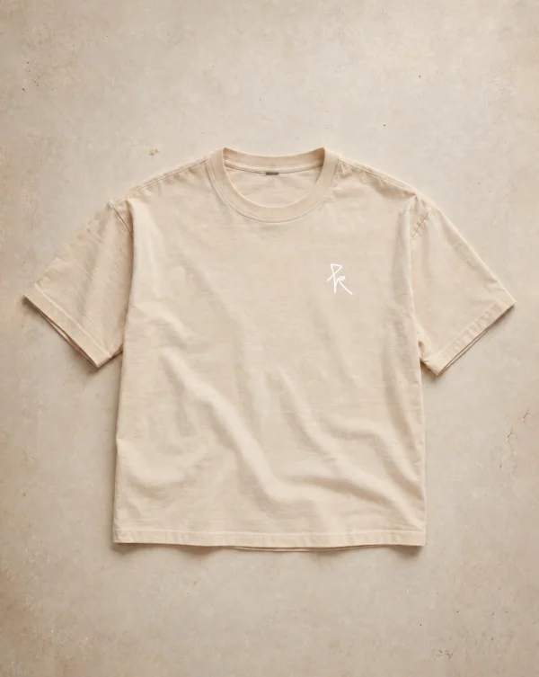 Cropped Tee Sand